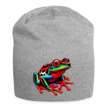 Frog - Jersey Beanie - heather grey - Front