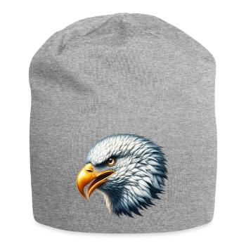 Eagle - Jersey Beanie - heather grey - Front