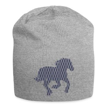 HORSE - Jersey Beanie - heather grey - Front
