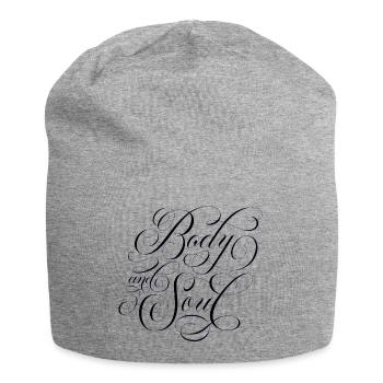 Body and Soul - Jersey Beanie - heather grey - Front