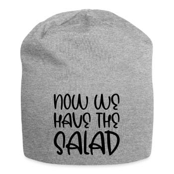 Maintenant, nous avons la salade - Bonnet en jersey - gris chiné - Devant