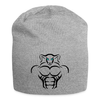 Alpha Aries Deluxe - Jersey-Beanie - Grau meliert - Vorne