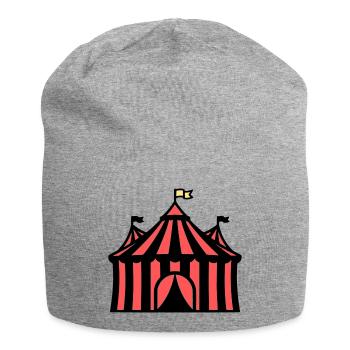 Cirque Tente Manege Cirque Coloré - Bonnet en jersey - gris chiné - Devant