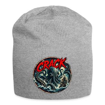 The crack of the seas - Jersey Beanie - heather grey - Front