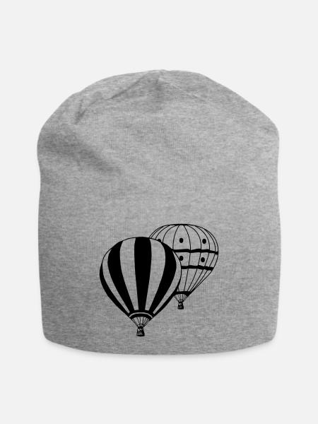 Heißluftballon Ballonfahrer Ballonfahrt 2 (25) - Jersey-Beanie - Grau meliert