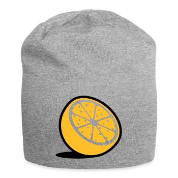An Orange - Jersey Beanie - heather grey - Front