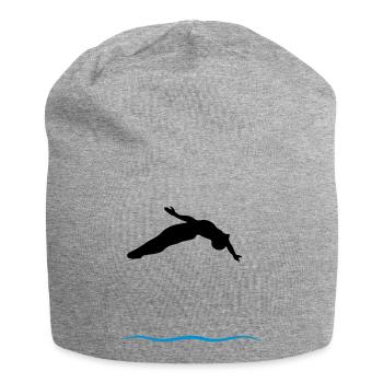 Turret jumpers - Jersey Beanie - heather grey - Front