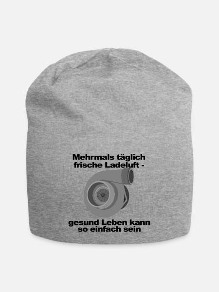 Gesund Leben Turbo Ladeluft - Jersey-Beanie - Grau meliert