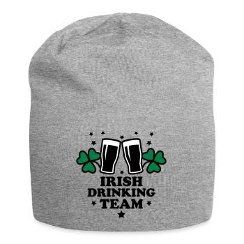 Irish Drinking team member seamróg seamair - Jersey-Beanie - Grau meliert - Vorne