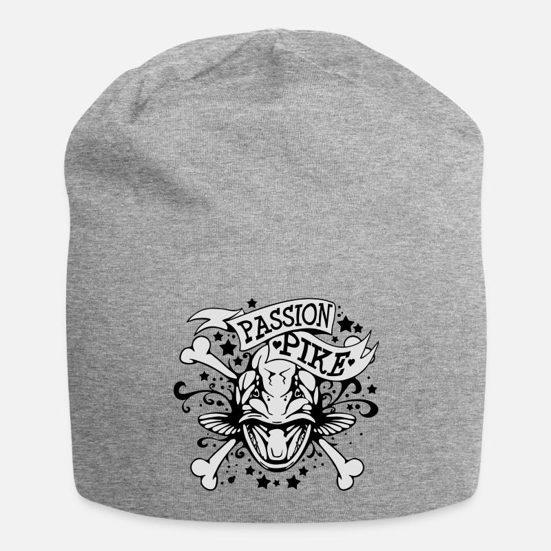 Passion Pike - Jersey-Beanie - Grau meliert