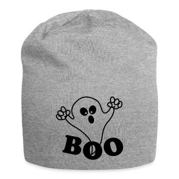 Spuk Boo - Jersey-Beanie - Grau meliert - Vorne