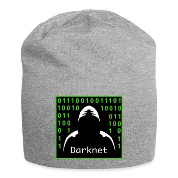 Darknet - Jersey-Beanie - Grau meliert - Vorne