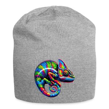 Caméléon - Bonnet en jersey - gris chiné - Devant