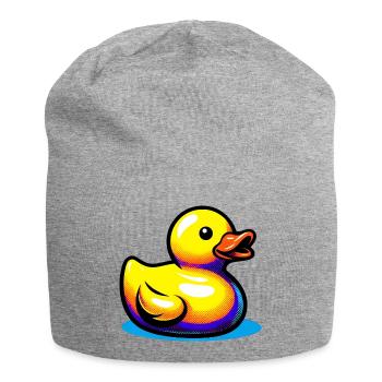 Ente Ente Ente Ente Ente - Jersey-Beanie - Grau meliert - Vorne