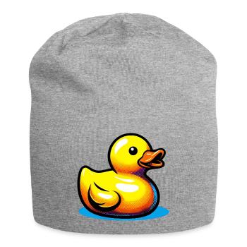 Duckling Duck Duck Duck - Jersey Beanie - heather grey - Front