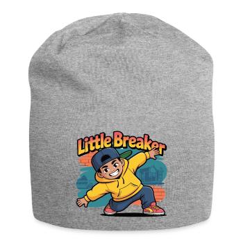 Little Breaker – Children's Hip-Hop Street Style - Jersey Beanie - heather grey - Front