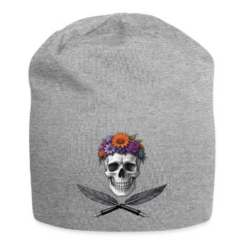 PIRATE POET - dark hell - Bonnet en jersey - gris chiné - Devant