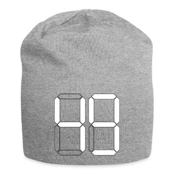 NUMÉRO 49 Quarante-neuf Cadeaux Numériques - Bonnet en jersey - gris chiné - Devant