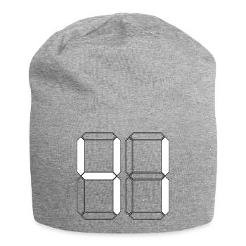 NUMÉRO 41 Quarante-et-Un Cadeaux Numériques - Bonnet en jersey - gris chiné - Devant