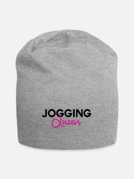 Jogging Queen - Jersey-Beanie - Grau meliert