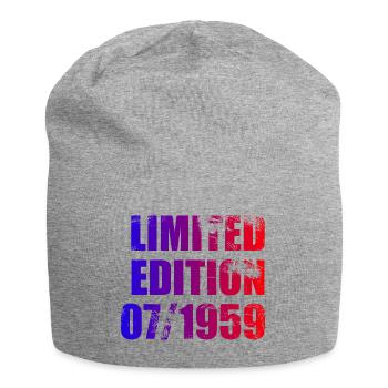 66th Birthday Limited Edition 07/1959 - Jersey Beanie - heather grey - Front