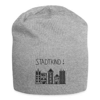 Stadtkind - Jersey Beanie - heather grey - Front