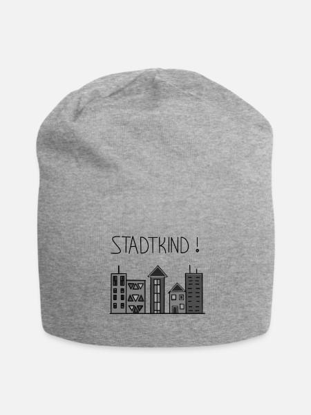 Stadtkind - Jersey Beanie - heather grey