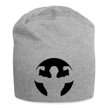 Bodybuilding Muskelprotz - Jersey-Beanie - Grau meliert - Vorne