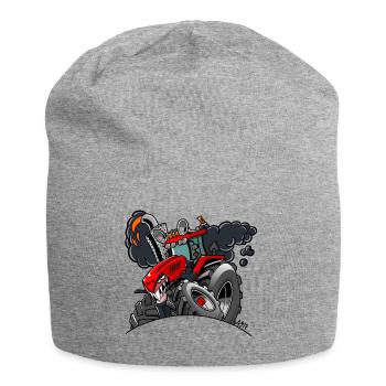 TRAKTOR - Jersey-Beanie - Grau meliert - Vorne