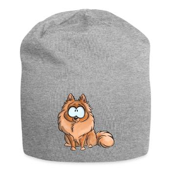 Je Suis Spitz Allemand Nain - Bonnet en jersey - gris chiné - Devant