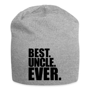 oncle - Bonnet en jersey - gris chiné - Devant