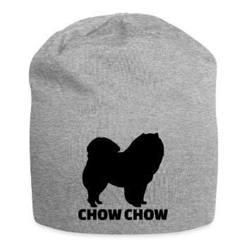 Chow Chow - Bonnet en jersey - gris chiné - Devant