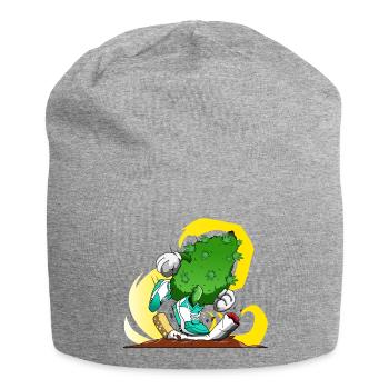Smoke Weed,not Cigarettes - Jersey-Beanie - Grau meliert - Vorne