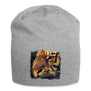 Animaux animaux animaux prédateurs Predator Safari Afrique - Bonnet en jersey - gris chiné - Devant