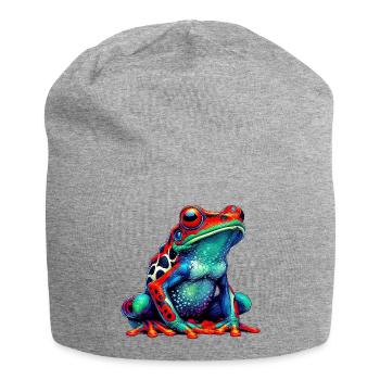Frog - Jersey Beanie - heather grey - Front