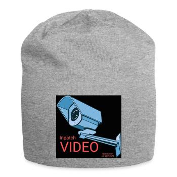 Video Surveillance Sticker - Jersey Beanie - heather grey - Front
