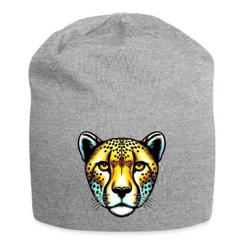 Gepard - Jersey-Beanie - Grau meliert - Vorne