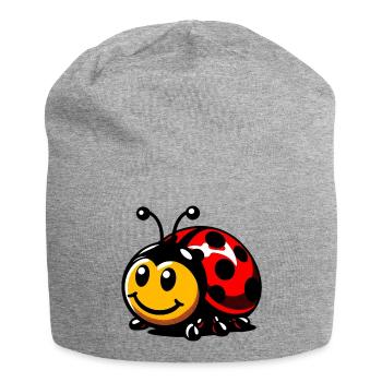 Ladybird - Jersey Beanie - heather grey - Front