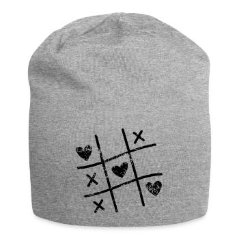 Saint-Valentin Saint-Valentin Saint-Valentin - Bonnet en jersey - gris chiné - Devant