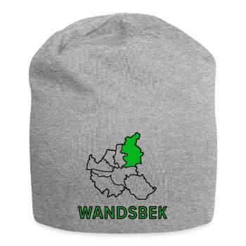Wandsbek, un quartier de Hambourg - Bonnet en jersey - gris chiné - Devant