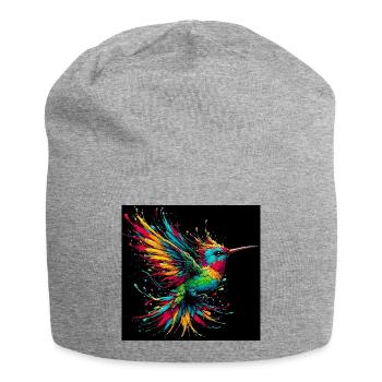 colibri - Bonnet en jersey - gris chiné - Devant