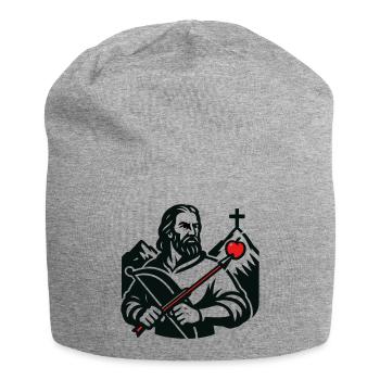 Figure légendaire de la Suisse - Bonnet en jersey - gris chiné - Devant