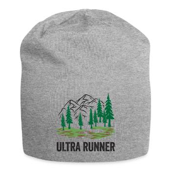 Ultra Runner - Jersey Beanie - heather grey - Front