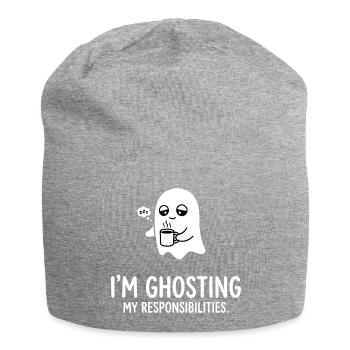 Ghosting de mes responsabilités - Bonnet en jersey - gris chiné - Devant