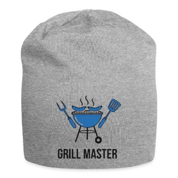 Papa du vrai Maître du Grill - Bonnet en jersey - gris chiné - Devant