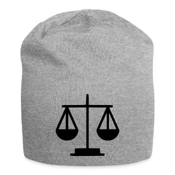 Avocat Droit Droit Avocat Balance Droit Judiciaire - Bonnet en jersey - gris chiné - Devant