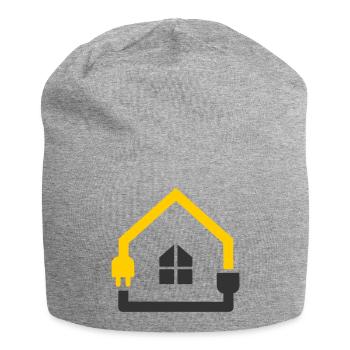 Maison intelligente prise pour électricien - Bonnet en jersey - gris chiné - Devant