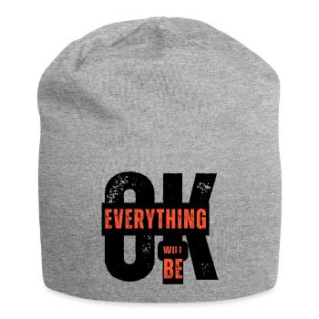 Tout ira - Bonnet en jersey - gris chiné - Devant