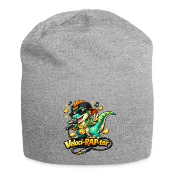 Veloci-Rap-Tor - Jersey-Beanie - Grau meliert - Vorne