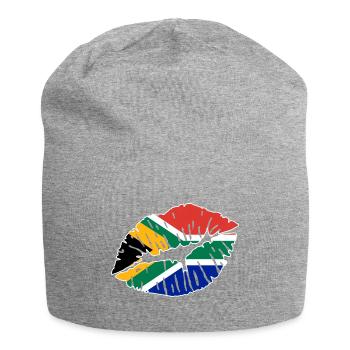 Afrique du Sud - Bonnet en jersey - gris chiné - Devant